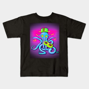 cute octopus Kids T-Shirt